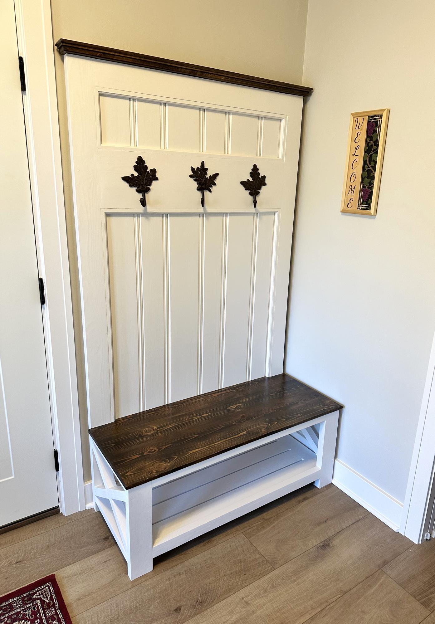 Cottage Hall Tree Ana White